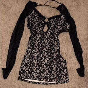 Fashion Nova Black Dress